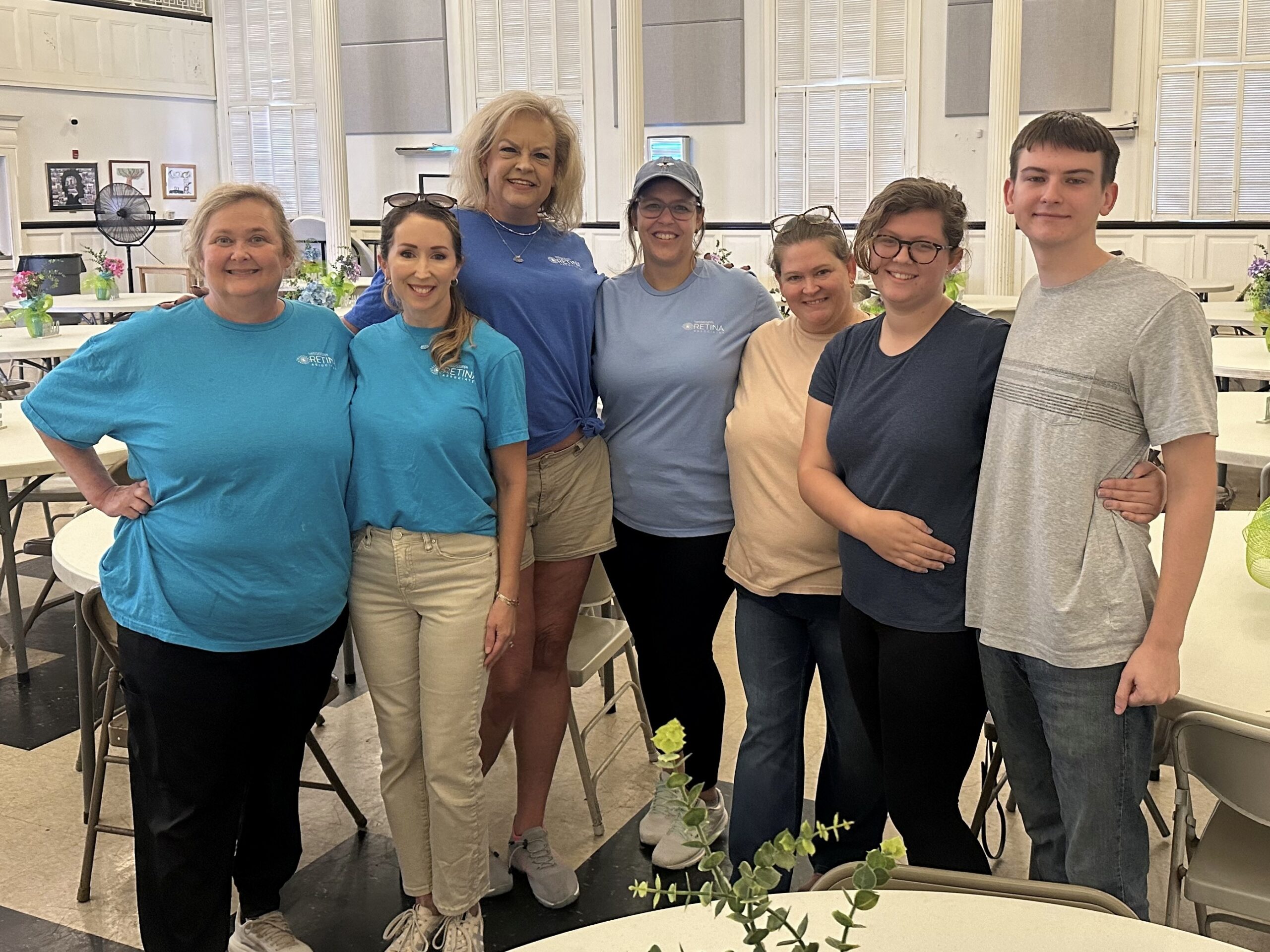 Mississippi Retina Associates employees and family members came together to support Stewpot Community Services and its work in the Jackson community.