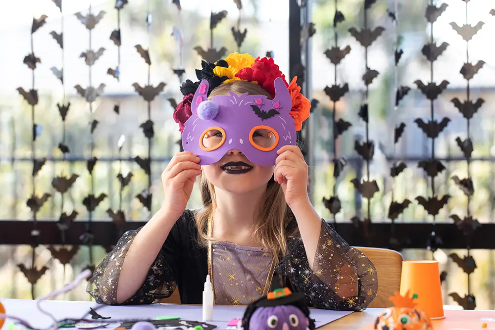 Halloween costumes, makeup and accessories can create potential eye safety risks for children and adults